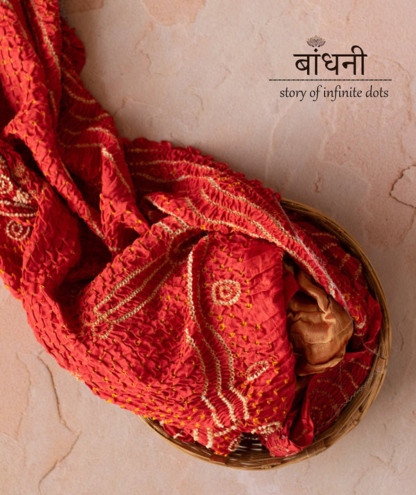 BANDHANI GAJJI SILK SAREE