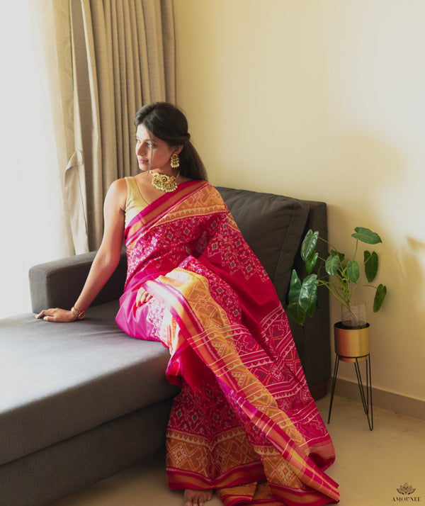 Patola Single Ikat Sarees