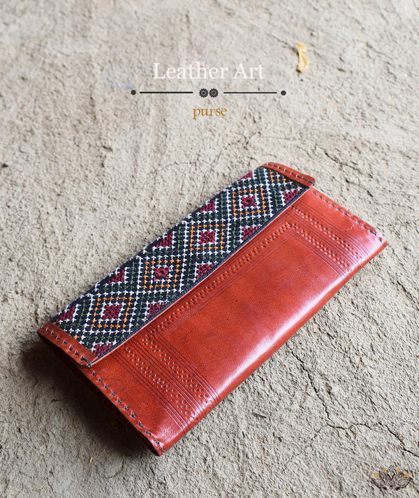Leather Art Wallet