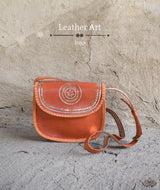 Leather Art Bag