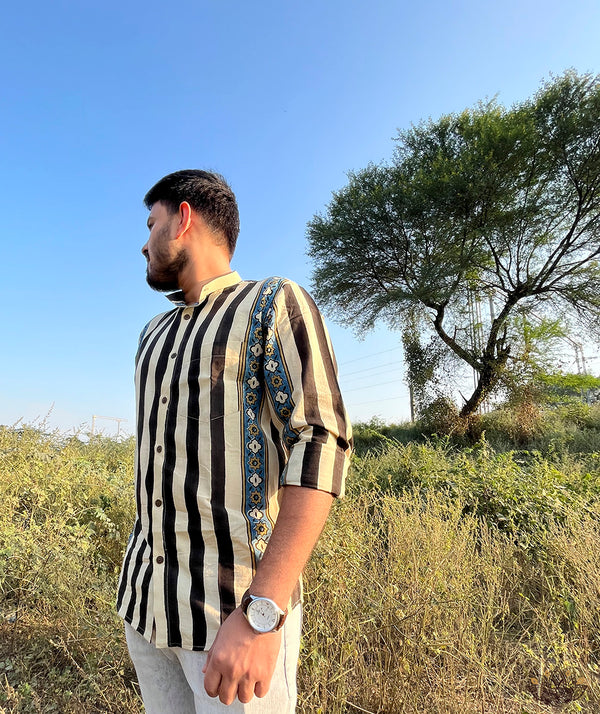 Men's Cotton Ajrakh Shirts