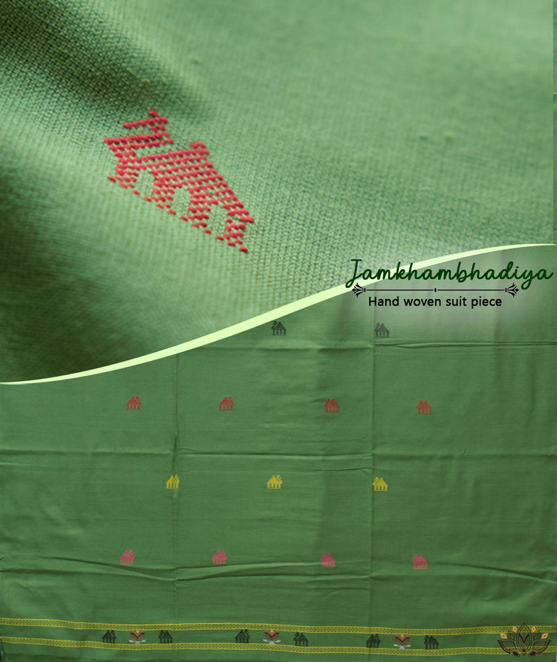 JAM KHAMBHADIYA HAND WOVEN SUIT PIECE