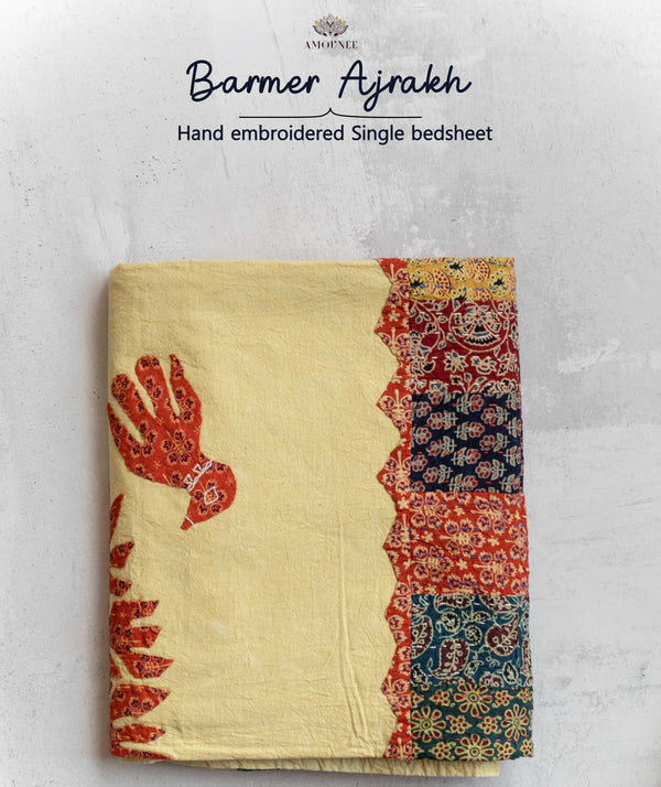 Applique Single Bedcover