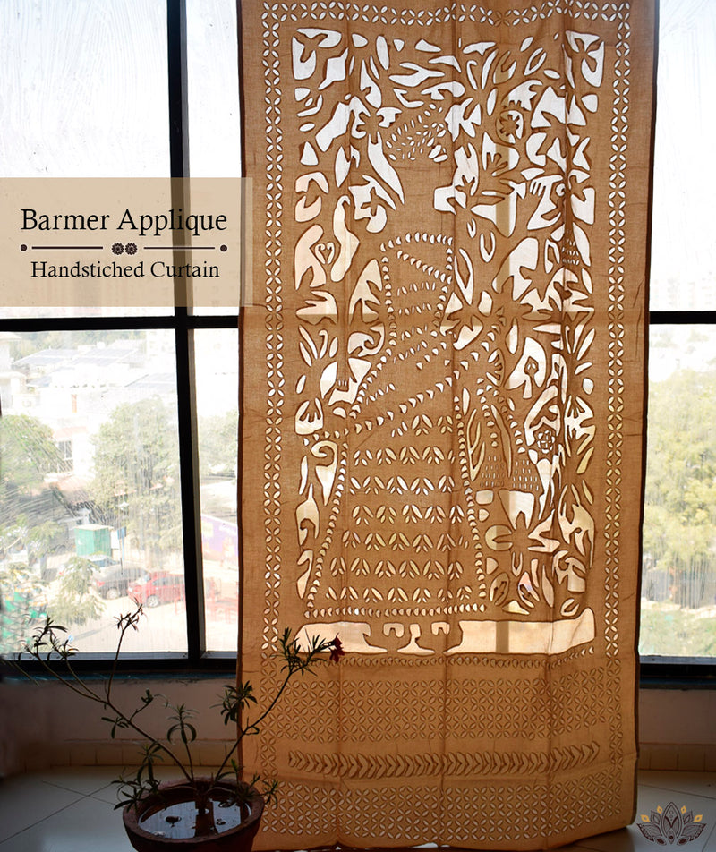 Barmer Applique Curtain