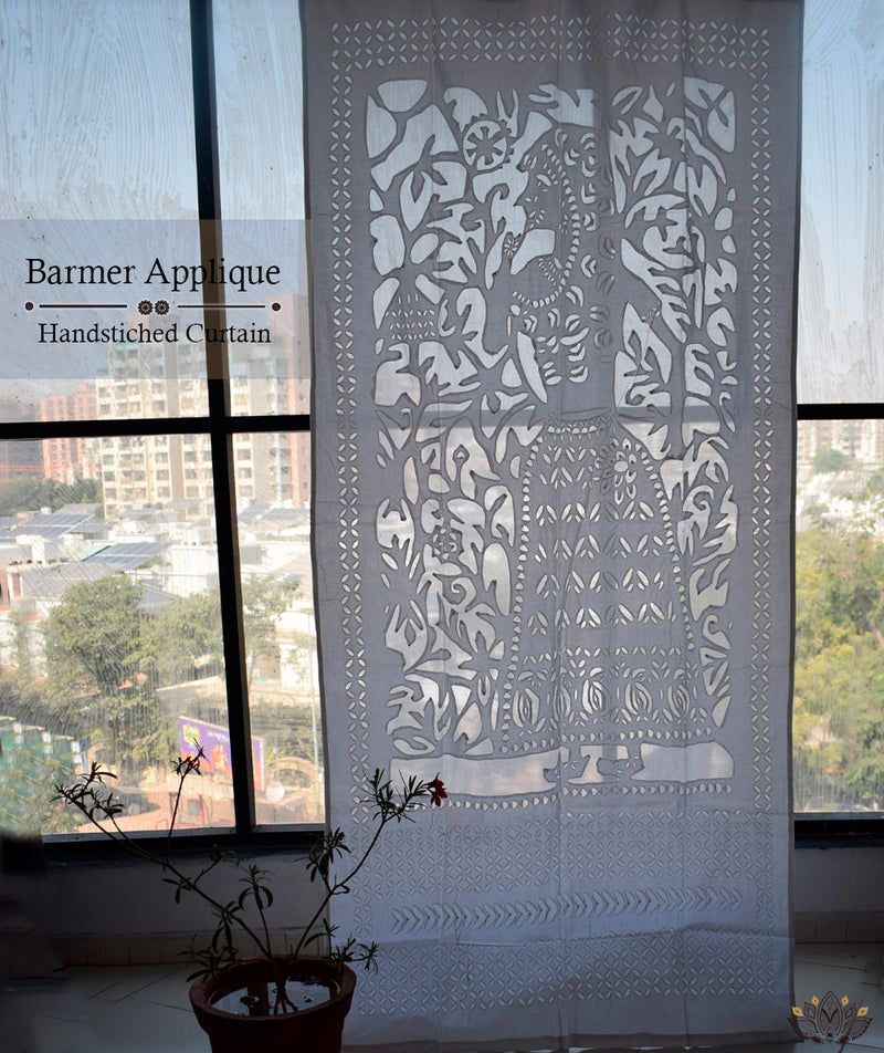 Barmer Applique Curtain