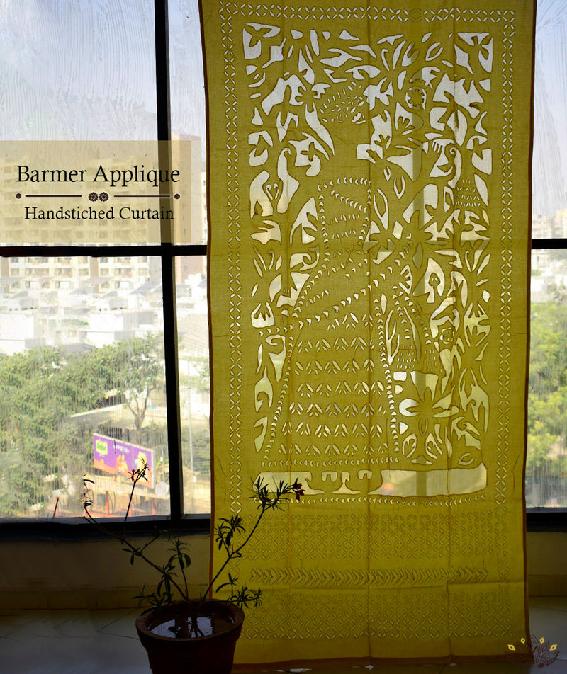 Barmer Applique Curtain