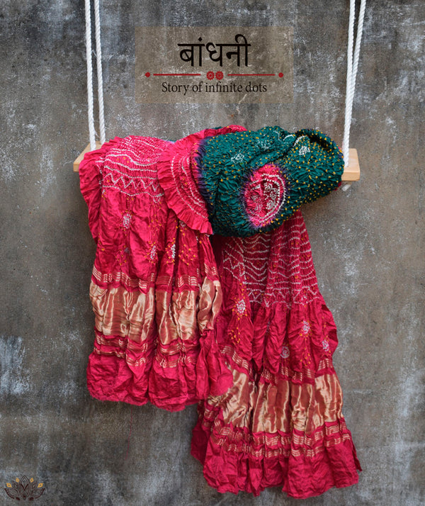 Bandhani  Silk Dupatta