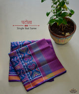 Semi Double Ikat Patola Sarees