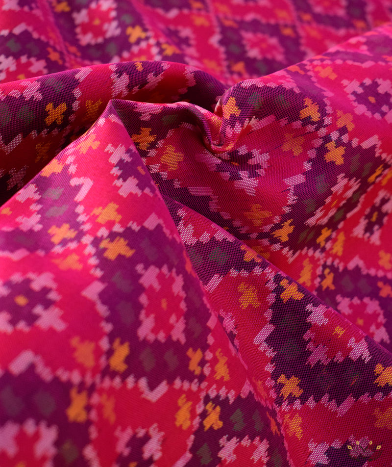 Semi Double Ikat Patola Sarees