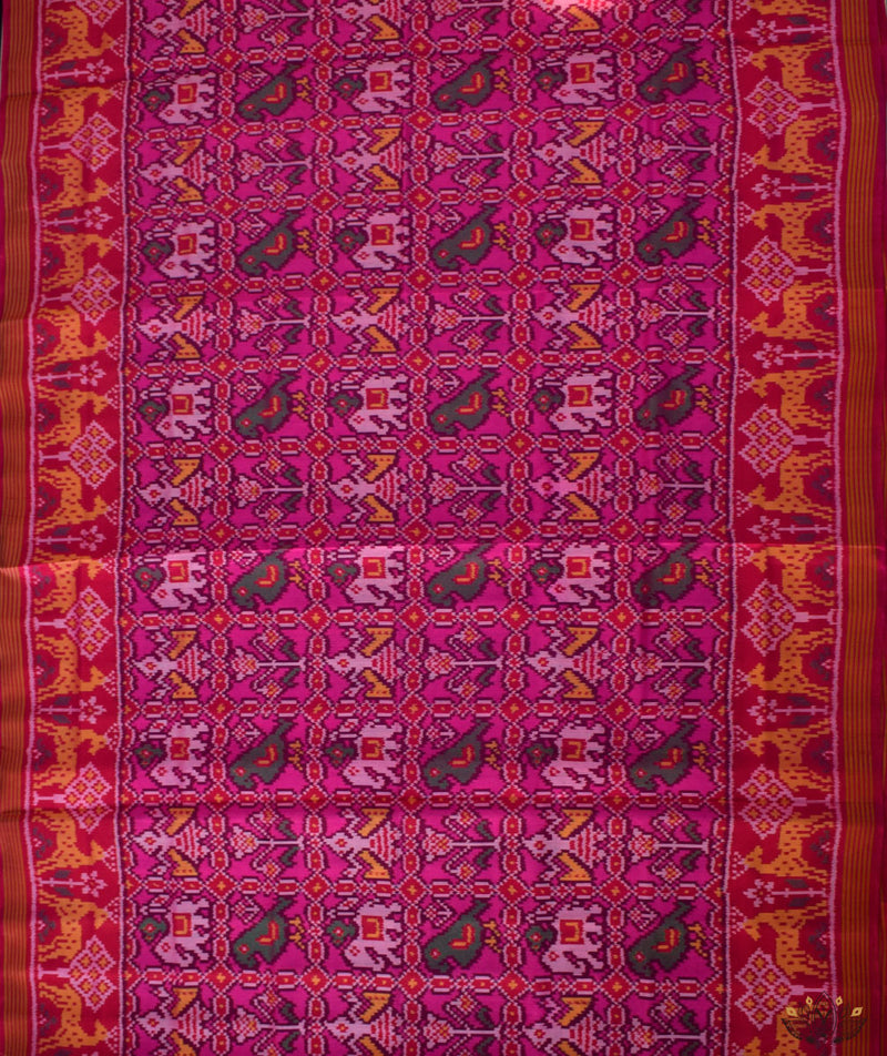 Semi Double Ikat Patola Sarees