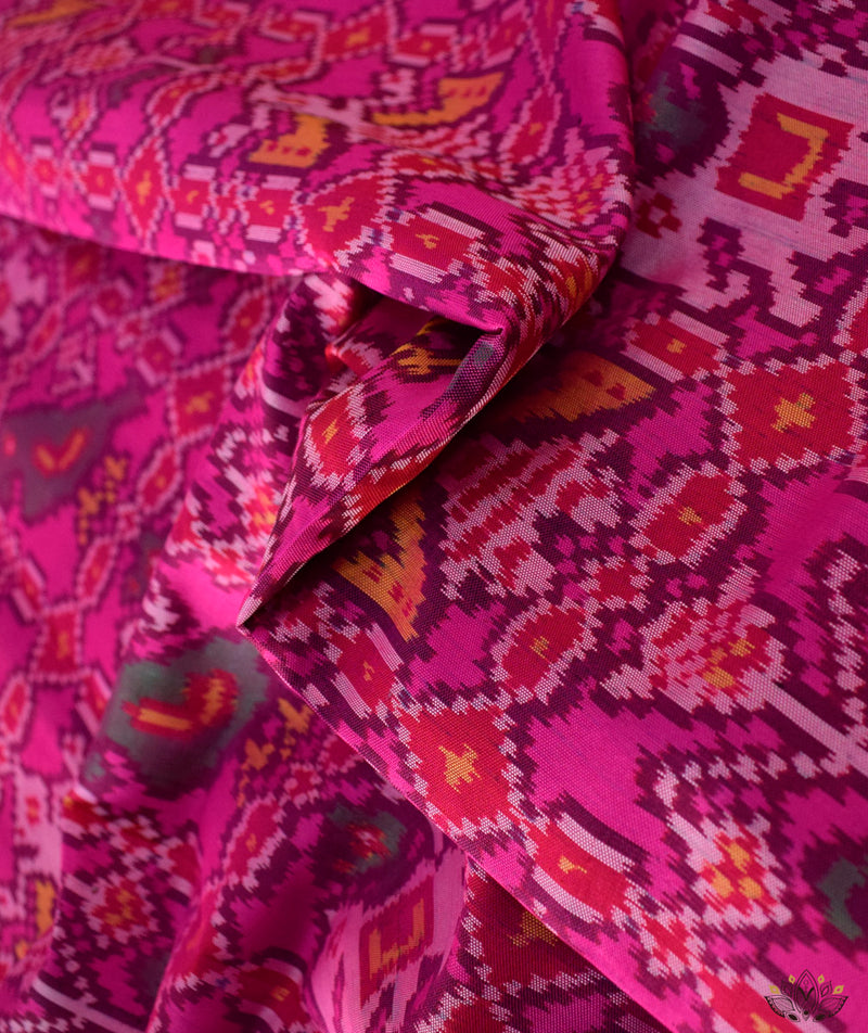 Semi Double Ikat Patola Sarees