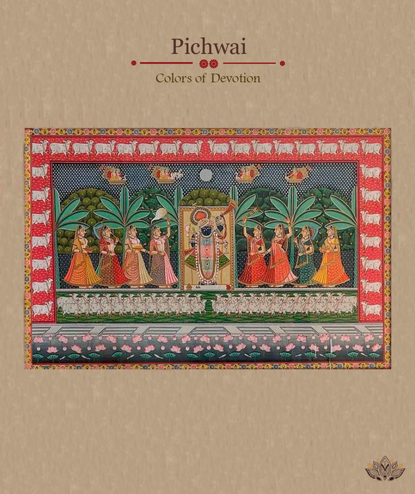 Pichwai Hand Painting