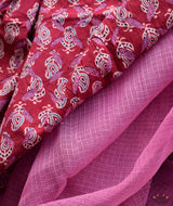 Applique HandStiched Kota Saree