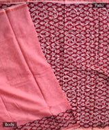 Applique HandStiched Chanderi Saree