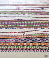 Kacchi Handwoven Double Bedsheet with 2 cushion covers