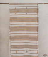 Kacchi Handwoven Double Bedsheet with 2 cushion covers