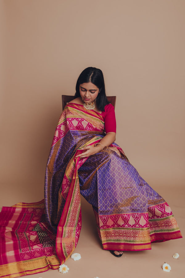 Patola Single Ikat Sarees