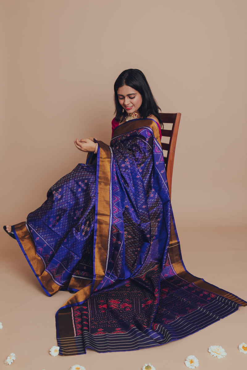 Patola Single Ikat Sarees