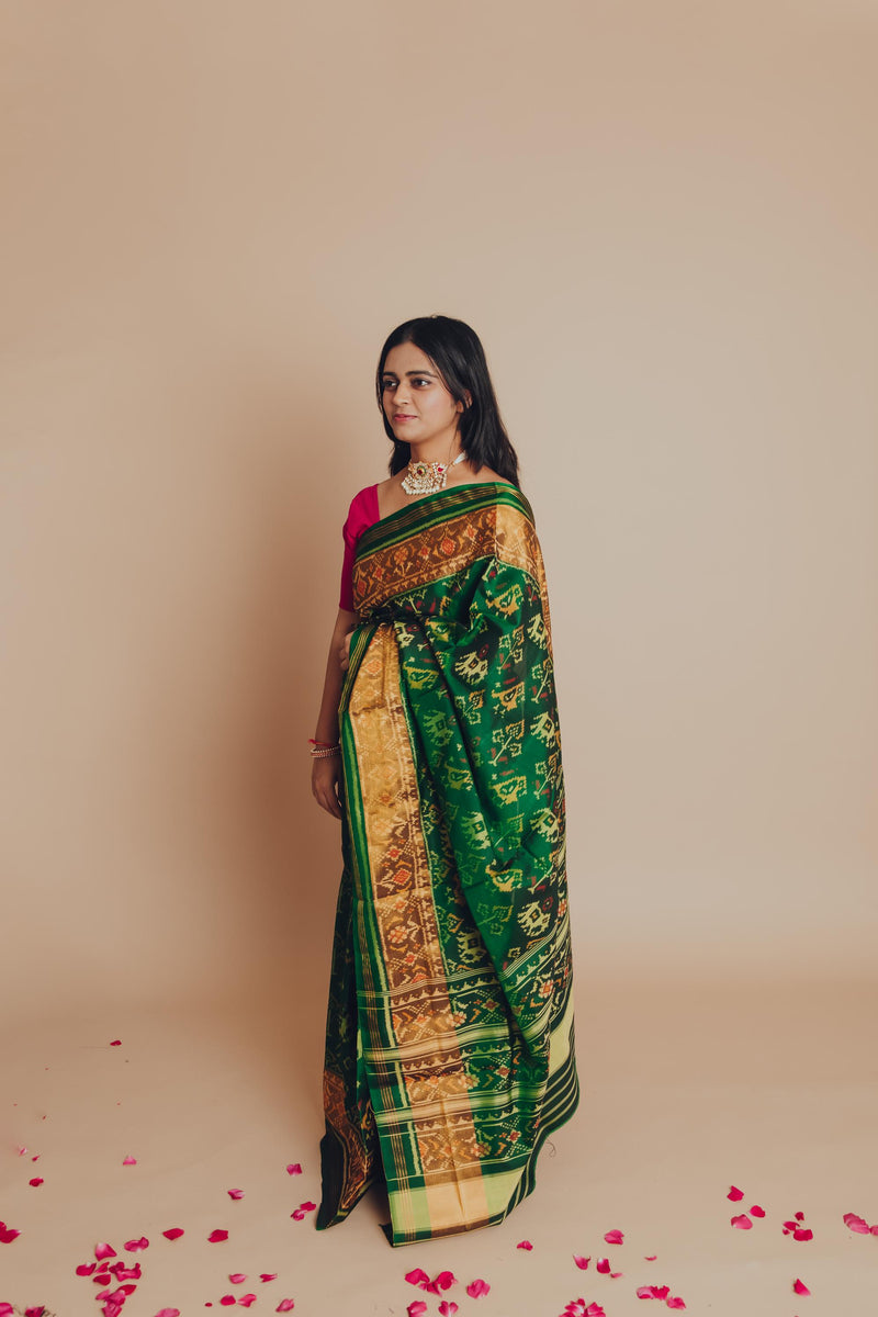 Patola Single Ikat Sarees