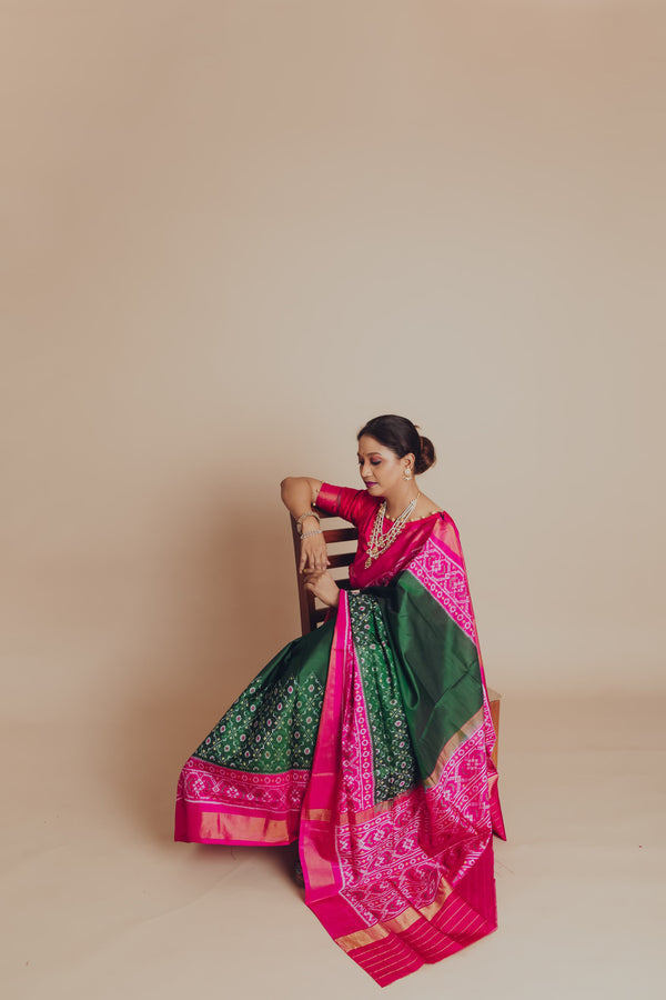 Patola Single Ikat Sarees