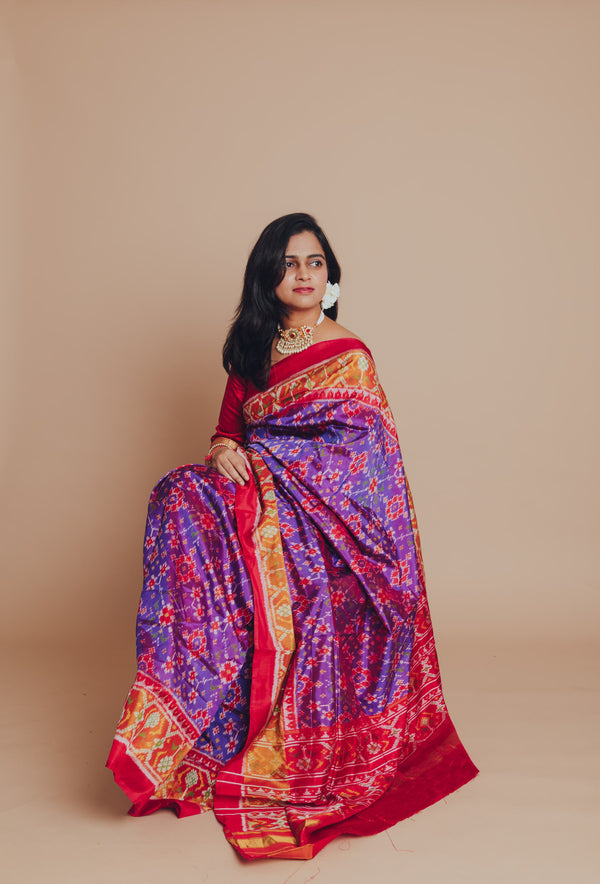 Patola Single Ikat Sarees