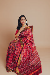 Patola Semi Double Ikat Sarees