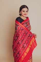 Patola Semi Double Ikat Sarees