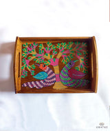 GOND PAINTING WOODEN TRAYS