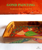 GOND PAINTING WOODEN TRAYS