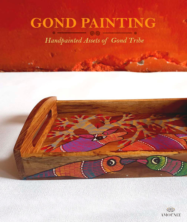 GOND PAINTING WOODEN TRAYS