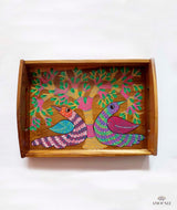 GOND PAINTING WOODEN TRAYS