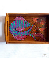 GOND PAINTING WOODEN TRAYS