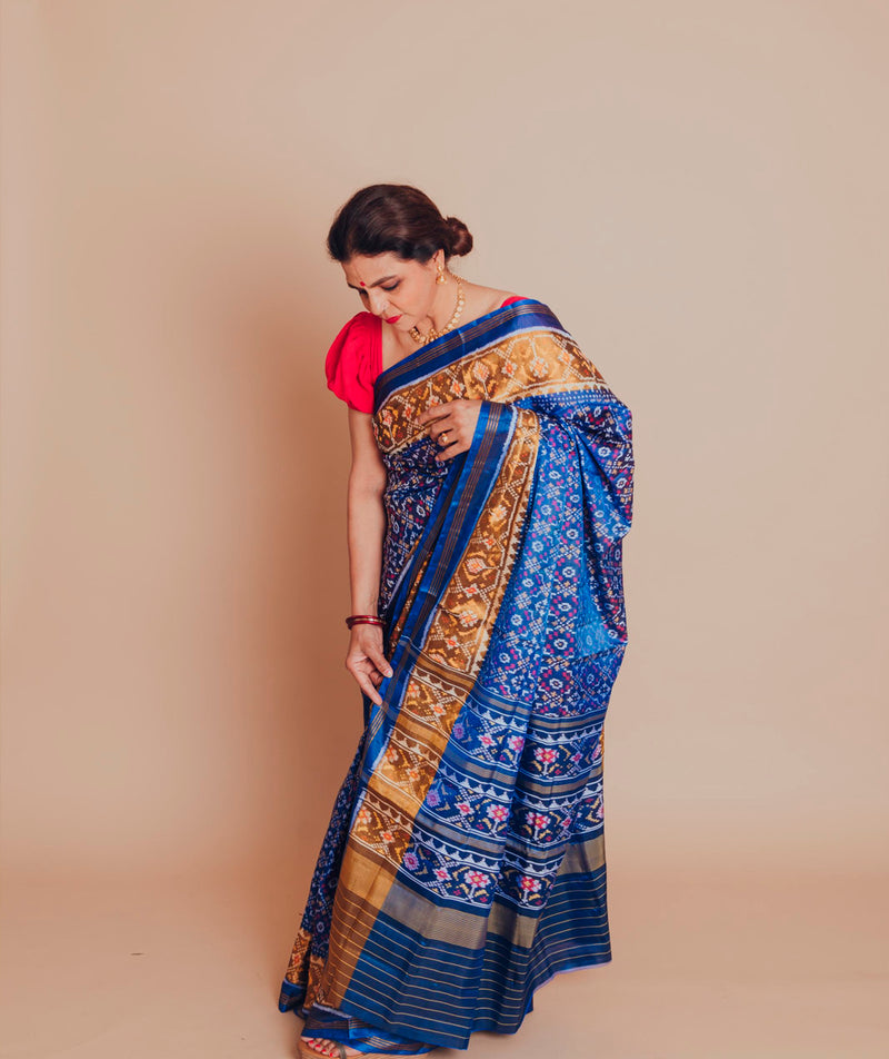 Patola Single Ikat Sarees