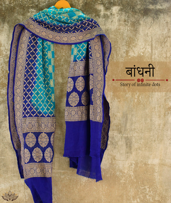 Bandhani  Silk Dupatta