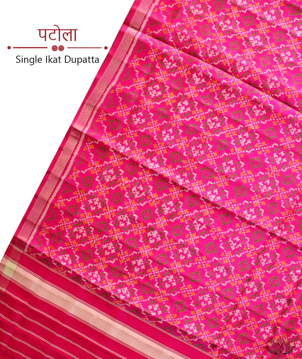 SINGLE IKAT PATOLA DUPATTA
