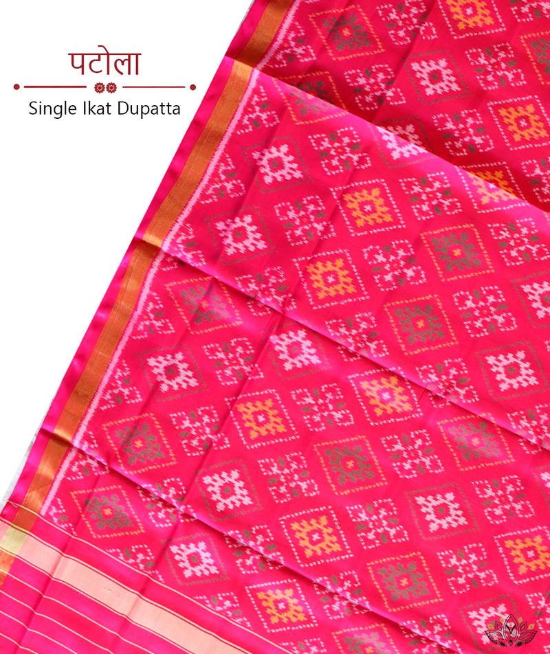 SINGLE IKAT PATOLA DUPATTA