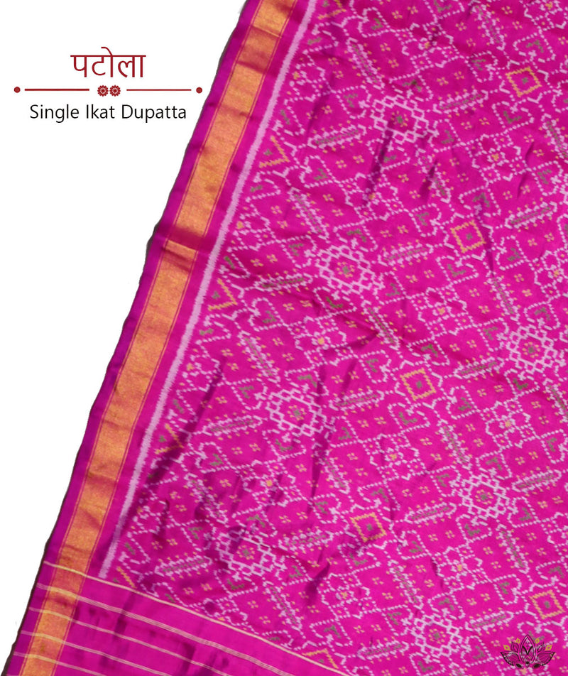 SINGLE IKAT PATOLA DUPATTA