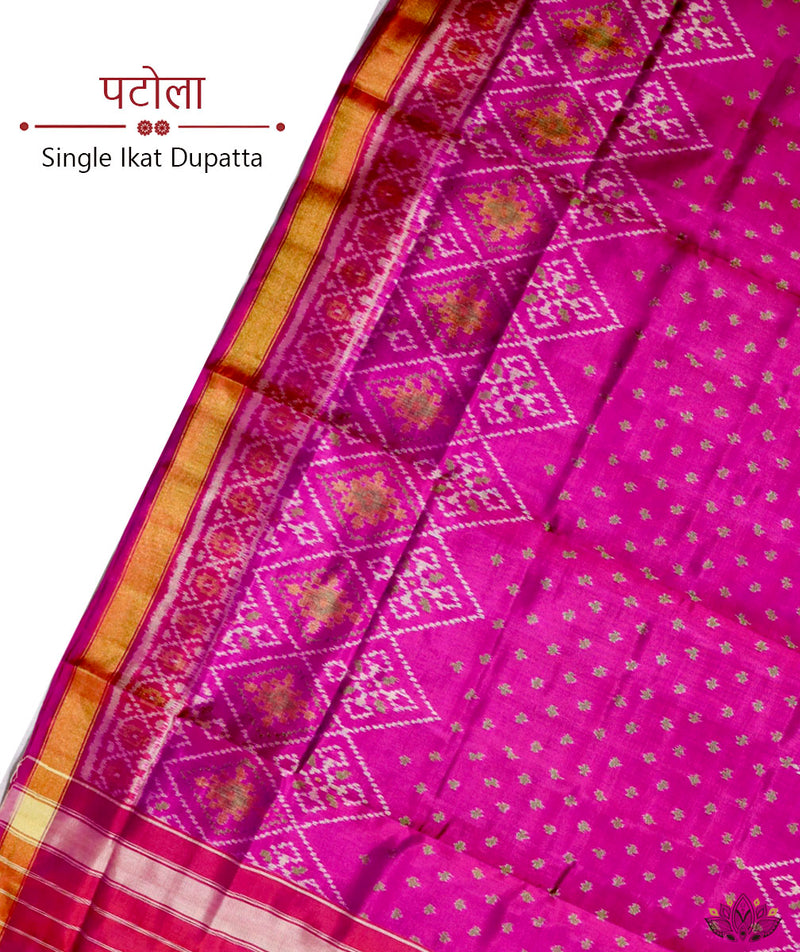 SINGLE IKAT PATOLA DUPATTA