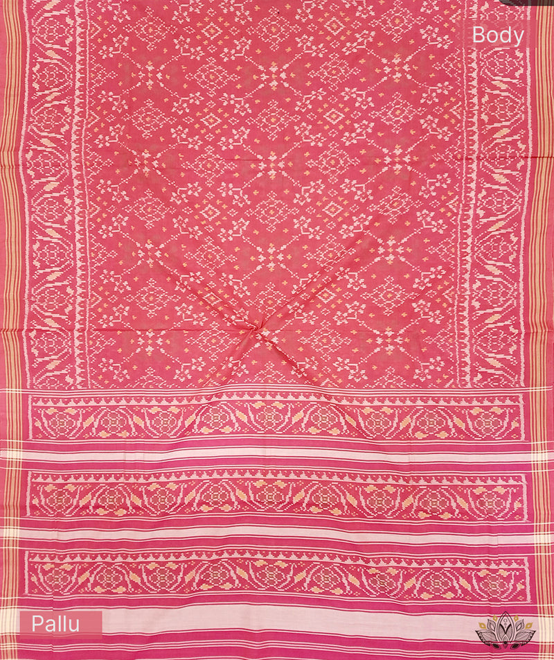 Cotton Single Ikat Patola Saree