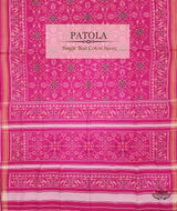 Cotton Single Ikat Patola Saree