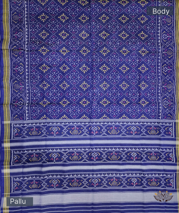 Cotton Single Ikat Patola Saree