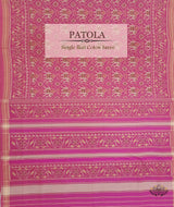 Cotton Single Ikat Patola Saree