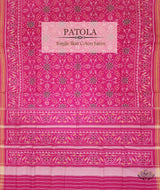 Cotton Single Ikat Patola Saree