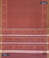 Cotton Single Ikat Patola Saree