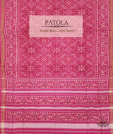 Cotton Single Ikat Patola Saree