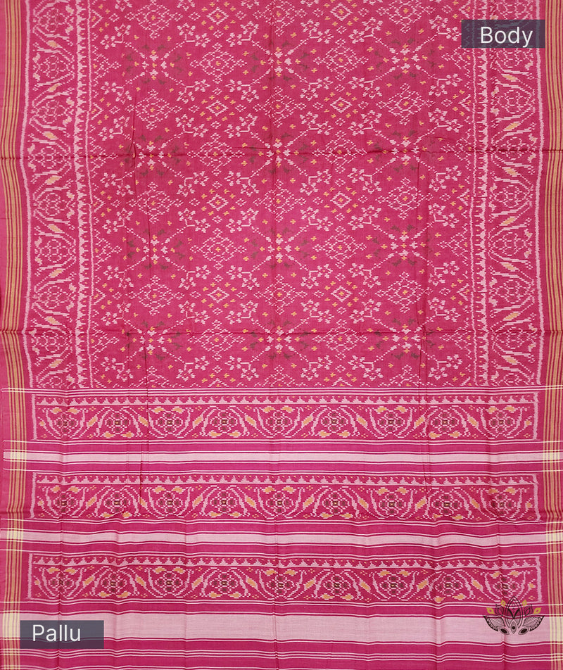 Cotton Single Ikat Patola Saree