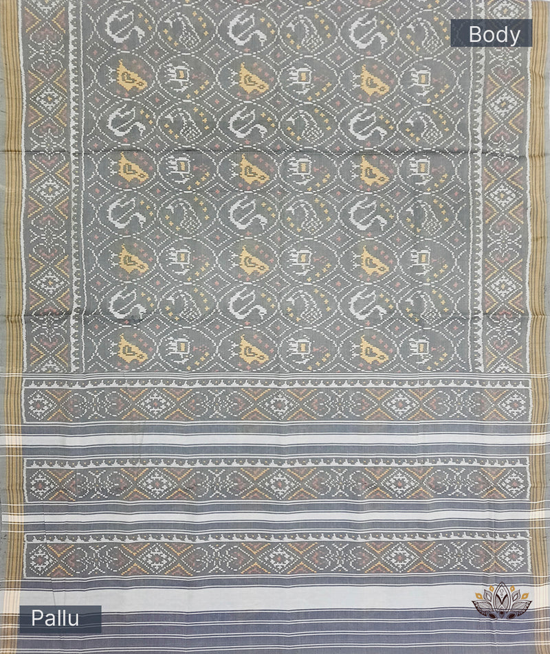 Cotton Single Ikat Patola Saree