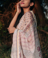 Sanganer Handblock Printed saree