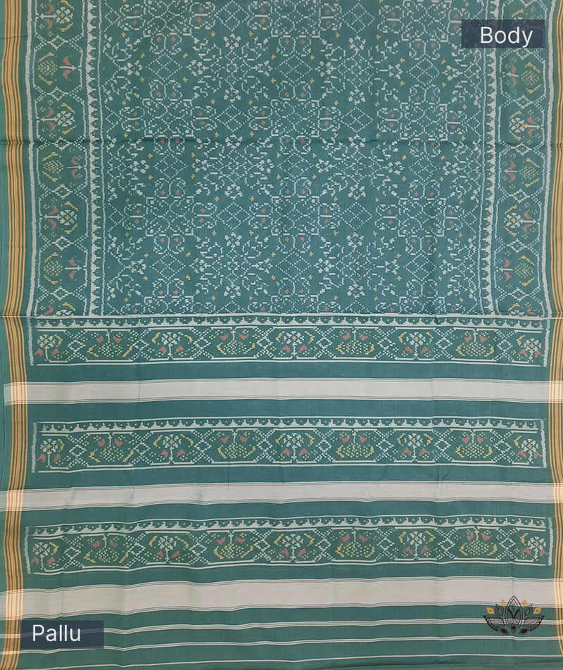 Cotton Single Ikat Patola Saree