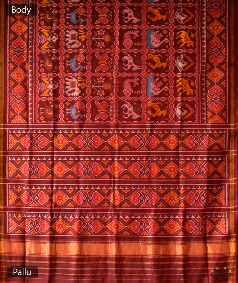 Single Ikat Patola Saree